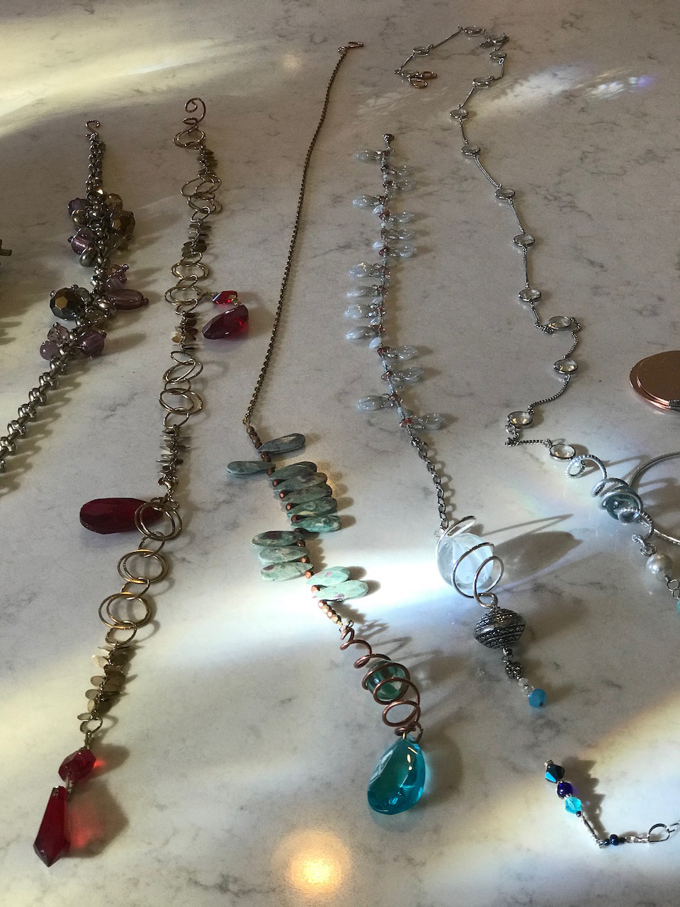 garden necklaces